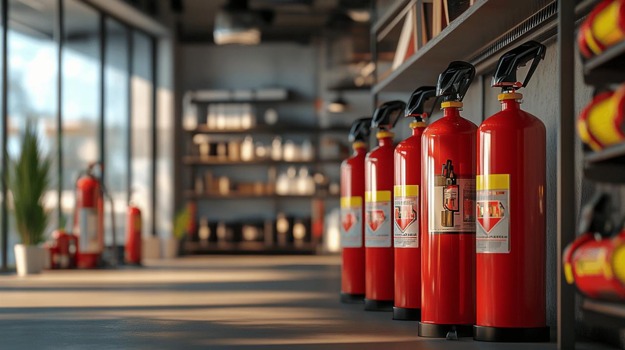 Les regles d’installation des extincteurs en milieu professionnel